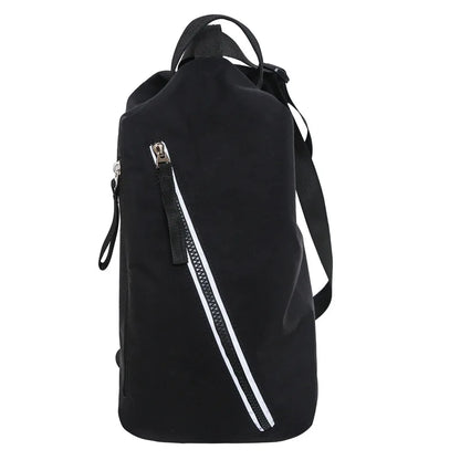 Nylon Sling Tote Bag Casual Convertible Backpack Chest Crossbody Adjustable Strap Women Handbag