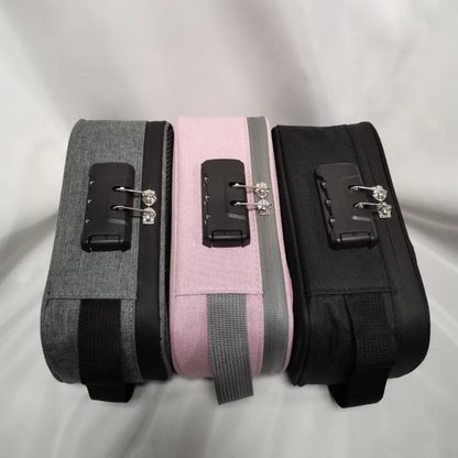 Storage Bag Combination Lock Portable Travel Organizer Case Men