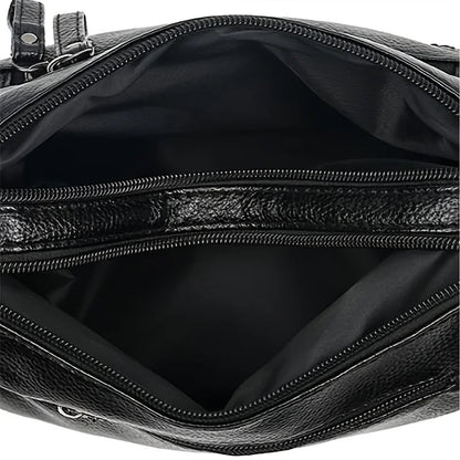 Crossbody Bag Women – Vintage Multi-Pocket Shoulder Purse