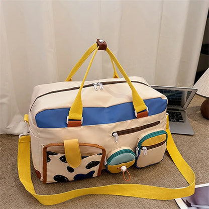 Dopamine Casual Travel Bag Women Lightweight Gym Yoga Swim Fitness Duffel