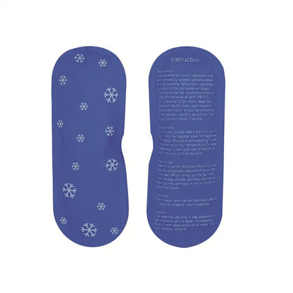 Homefish 1 Or 3 Pcs Medical Insulin Cooling Bag Set Cold Gel Ice Pack Pill Protector Thermal Travel