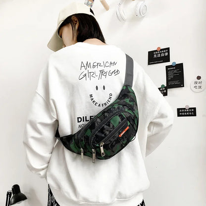 Men S Women Multi-Function Cashier Business Bag Multi-Layer Waterproof Close Running Large Capacity