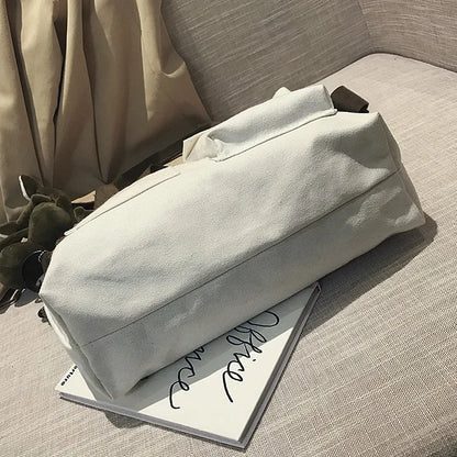 Canvas Tote Bag for Women – Shoulder & Crossbody Handbag
