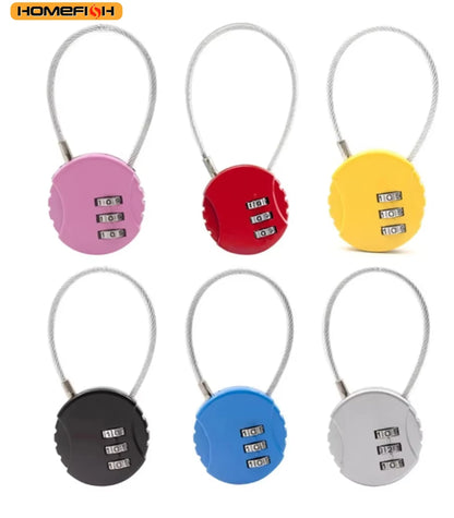 Homefish Safe Digit Combination Cipher Lock Multi-Use Code Lock Suitcase