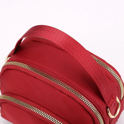 Fashionable Versatile Nylon Fabric Large-Capacity Shell Bag Lightweight Single-Shoulder Crossbody