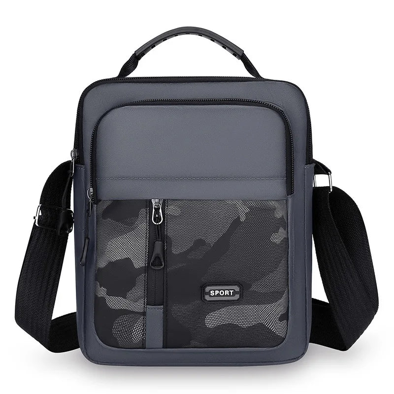 Multifunctional Simple Sports Outdoor Shoulder Crossbody Bag Trend Men S Large Capacity