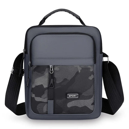 Multifunctional Simple Sports Outdoor Shoulder Crossbody Bag Trend Men S Large Capacity