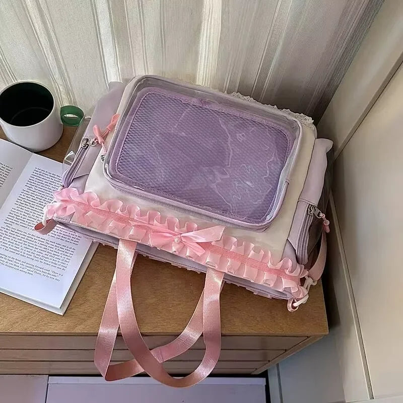 Ita Bag Transparent Window Tote for Anime & Lolita Fans