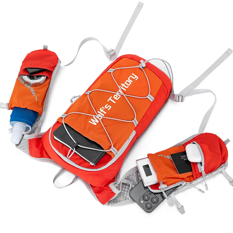 Nylon Breathable Ultra-Light Running Bag Fitness Bag 5l Sports Cross-Country Marathon Water Bag