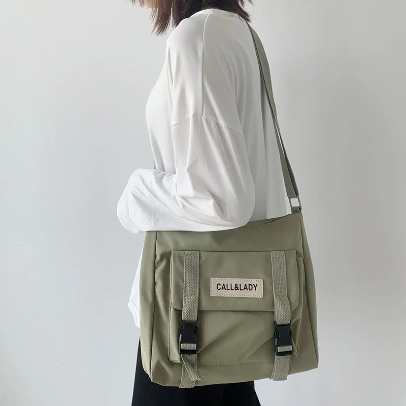 Crossbody Bag for Women – Waterproof Canvas Shoulder Messenger Bag