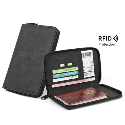 Zipper Passport Bag Air Ticket Boarding Pass Document