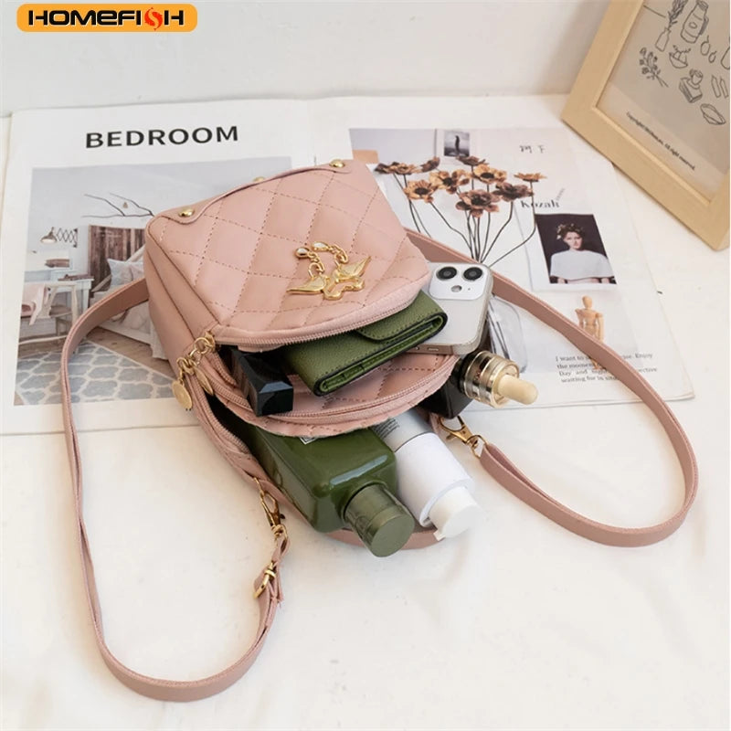 Homefish Women Backpack Ins Style Female Handbag Leisure Mini Backpacks Phone Packs
