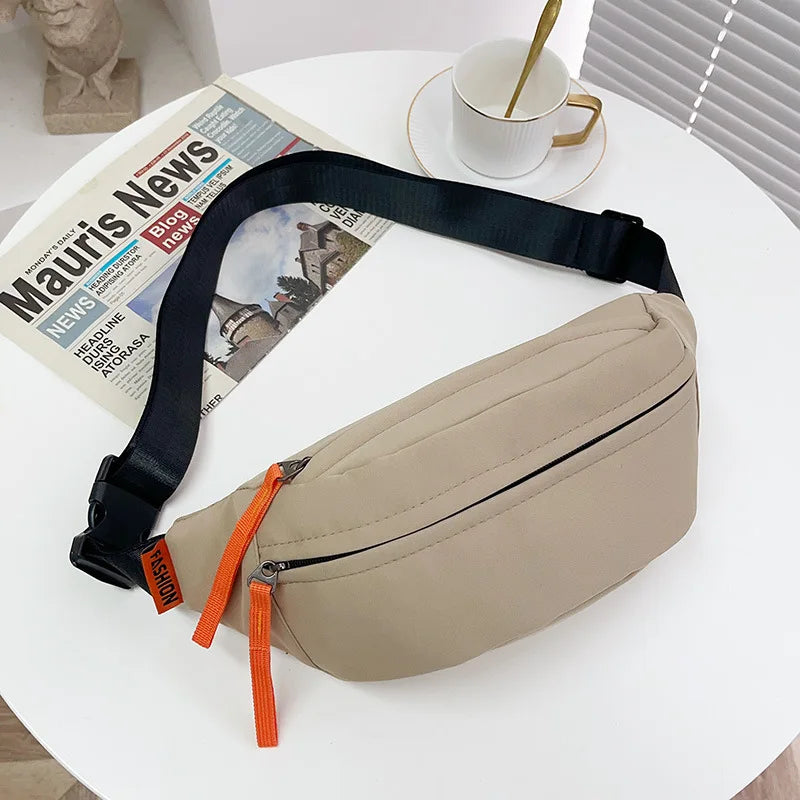 Men's Chest Bag - Compact Sports Crossbody Bag for Travel