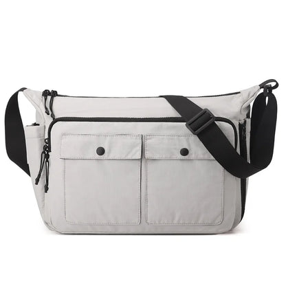 Casual Large-Capacity Crossbody Bag Both Men Women - Waterproof
