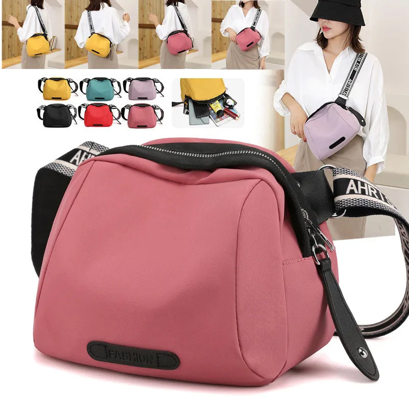 Nylon Crossbody Bag – Korean Style Shell Shoulder Purse