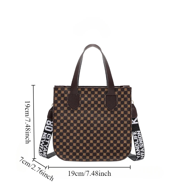 Minimalist Casual Printed Handbag Selling Diagonal Cross Shoulder Women S Bag