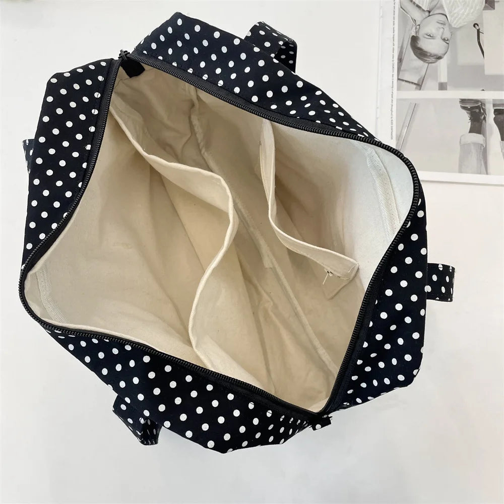 Shoulder Underarm Y2k Ulzzang Ita Bag Woman Polka Dot Tote Trendy Bolso Transparent Sac Femme Youth