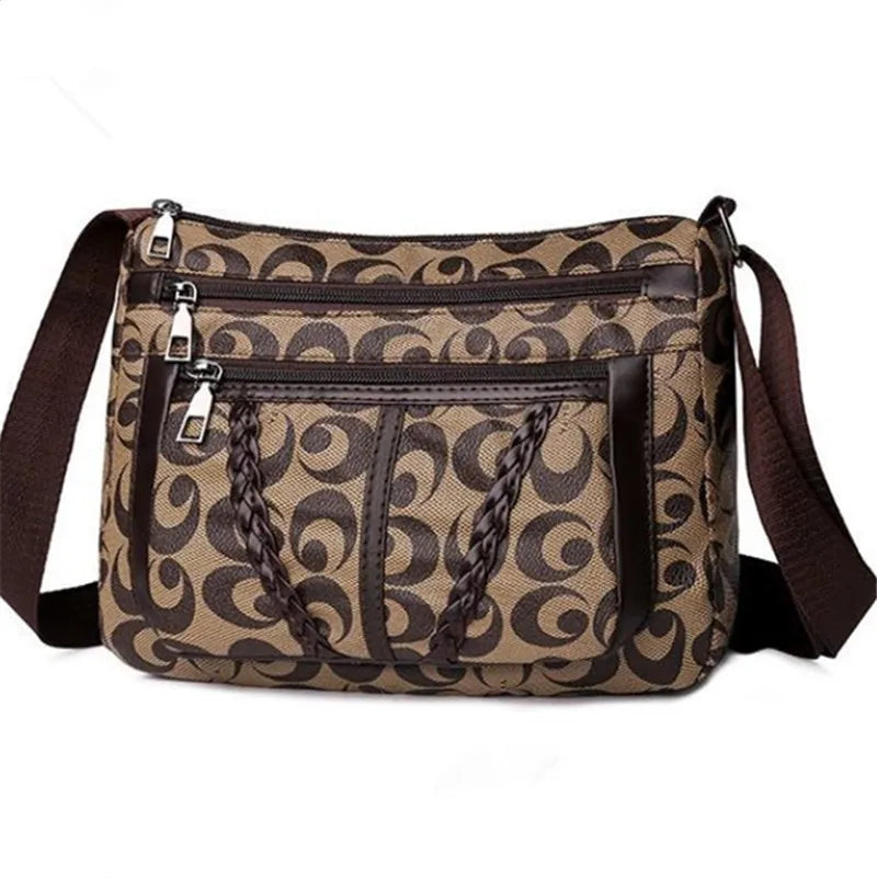 Multi-Pocket Crossbody Bag – Spacious Shoulder Bag for Women