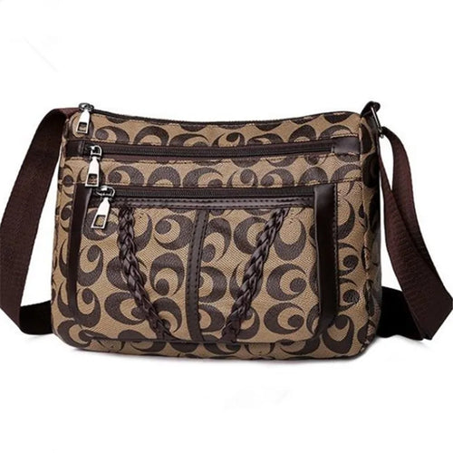 Multi-Pocket Crossbody Bag – Spacious Shoulder Bag for Women