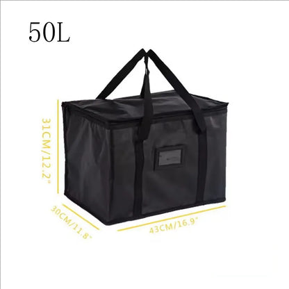Convenient Takeaway Delivery Tote Bag Homefish Warm Insulated Lunch Pouch