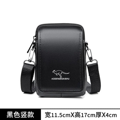 Male Mobile Phone Key Integrated Cross-Body Bag Business Large Capacity Shoulder