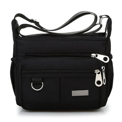 Women S Crossbody Bag Waterproof Oxford Fabric Backpack Crossbody Single-Shoulder Bag - Waterproof