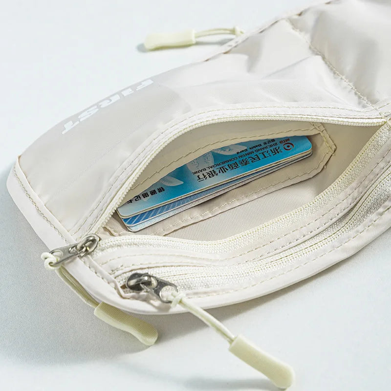 Multifunctional Folding Breathable Sports Casual Canvas Invisible Anti-Theft Close Riding Belt Bag