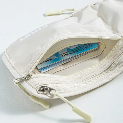 Multifunctional Folding Breathable Sports Casual Canvas Invisible Anti-Theft Close Riding Belt Bag
