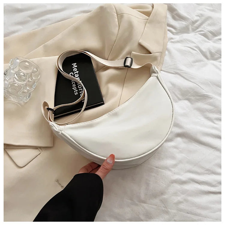 Crossbody Sling Bag for Women – Lightweight Crescent Shoulder Bag