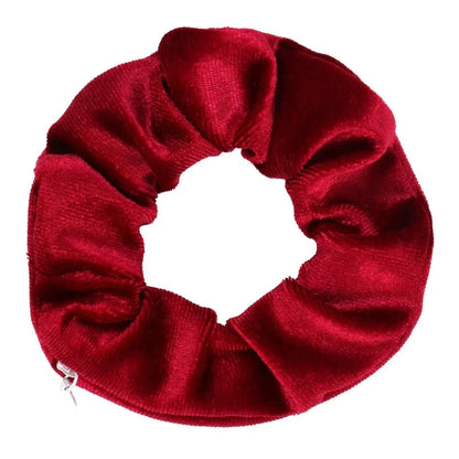 Zipper Scrunchie Coin Purse – Wristband Pouch for Running & Travel