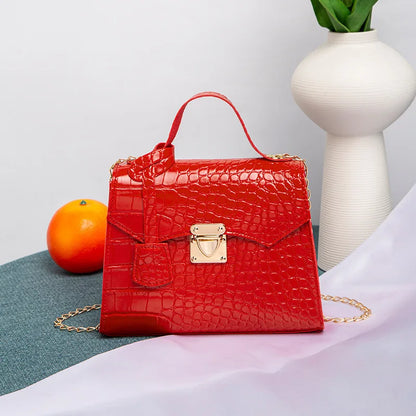 Twist Lock Crossbody Handbag – Women's Designer Tote Purse