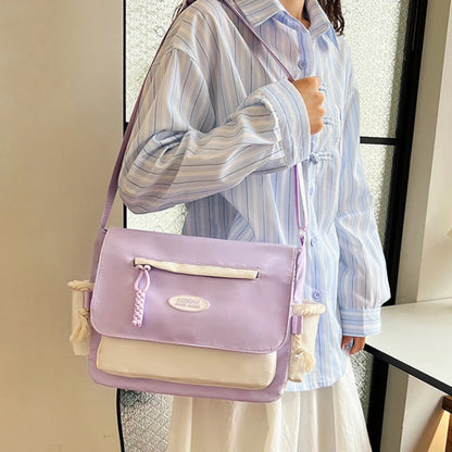 Crossbody Shoulder Bag for Women – Retro Casual Large Capacity