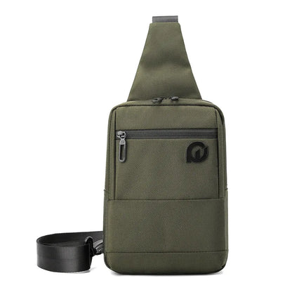 Simple Chest Bag Men S Cross-Body Shoulder Large Capacity Oblique Casual Waterproof - Waterproof