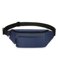 Blue fanny pack