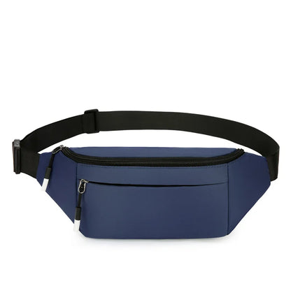 Men S Outdoor Chest Bag Large Capacity Leisure Running Sports Waist Shoulder