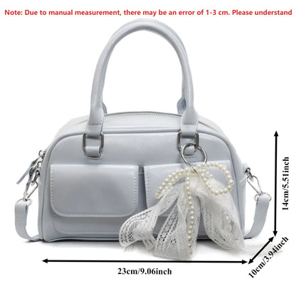 Ladies Crossbody Bag Everything Popular Casual Sweet Lace Ballet Style Design Sense Spring Summer