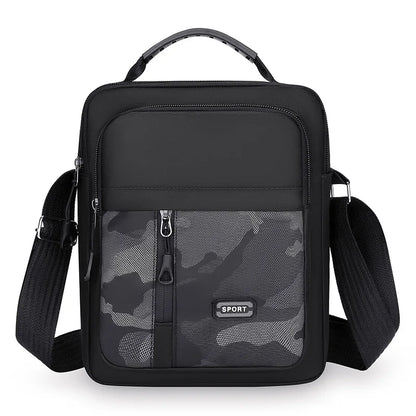 Multifunctional Simple Sports Outdoor Shoulder Crossbody Bag Trend Men S Large Capacity
