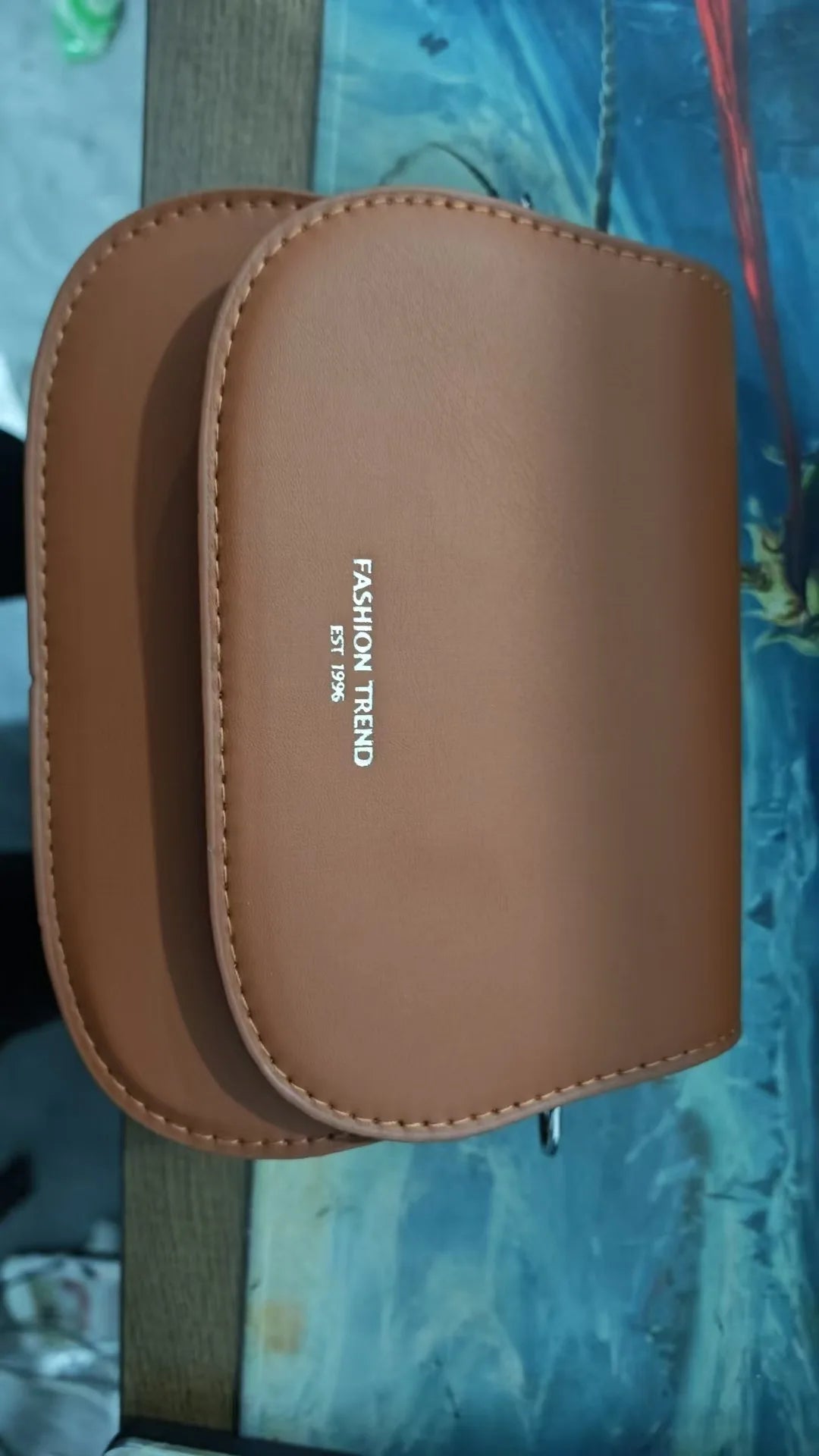 Vegan Leather Crossbody Bag for Women – Structured Shoulder Bag