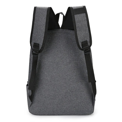 15" Oxford Cloth Backpack – Washable School & Computer Bag