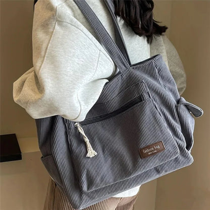 Large Capacity Women's Shoulder Tote Bag – Stylish Daily Handbag
