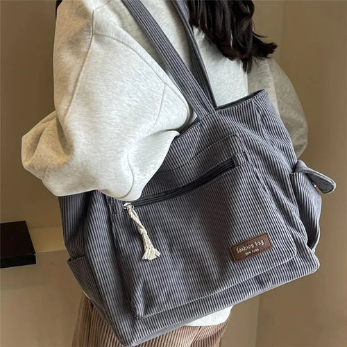 Large Capacity Women's Shoulder Tote Bag – Stylish Daily Handbag