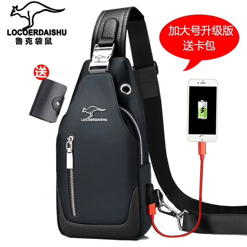 Crossbody Sling Bag – Waterproof Waist Bag for Sports and Travel