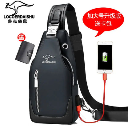 Crossbody Sling Bag – Waterproof Waist Bag for Sports and Travel