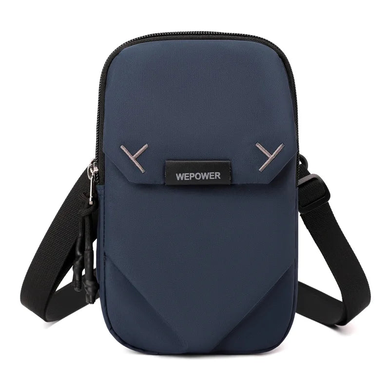 Waterproof Nylon Square Casual Single-Shoulder Bag Mobile Phone Storage Waist Bag Cycling