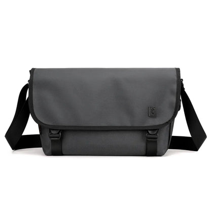 Travel Large-Capacity Crossbody Bag Solid Color Square Business Messenger Bag Men S Waterproof