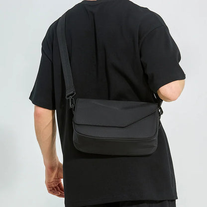 Simple Oxford Fabric Single-Shoulder Bag Men Large-Capacity Casual Sporty Fashionable