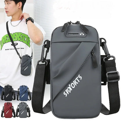 Mobile Phone Arm Outside Sports Men Women Fitness One Shoulder Diagonal Across Outdoor Cycling