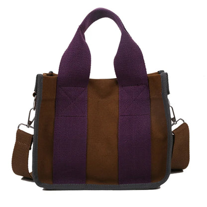 Fashionable Simple Women S Bag Color Blocked Handbag Women S Crossbody Shoulder Bag