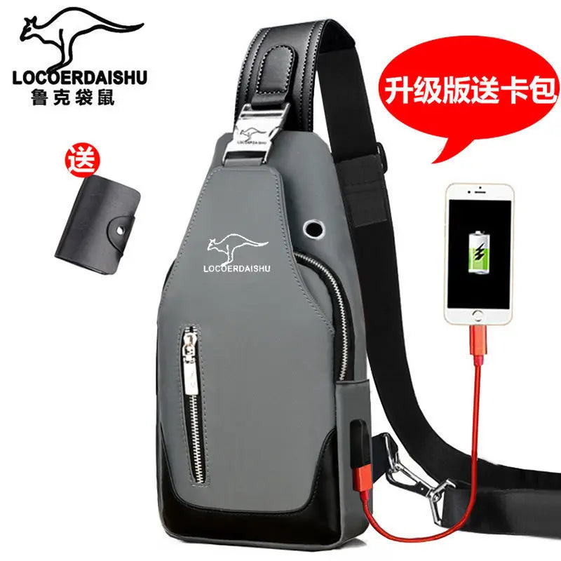 Crossbody Sling Bag – Waterproof Waist Bag for Sports and Travel