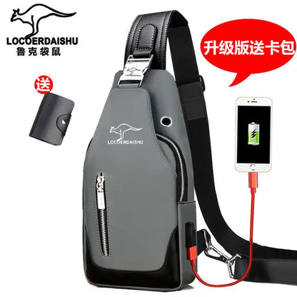 Crossbody Sling Bag – Waterproof Waist Bag for Sports and Travel